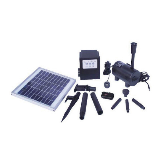 Profi-pumpe OASIS 501R-1 Operating Instructions Manual