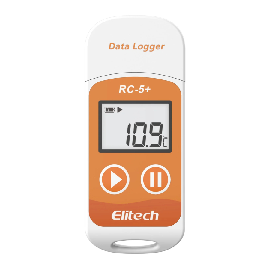 Elitech RC-5 Series, RC-5+ Series, RC-5+/TE Manual