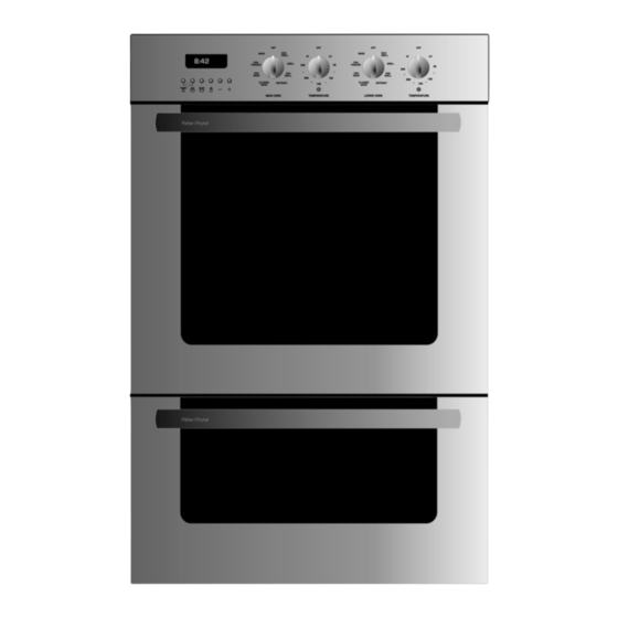 Fisher & Paykel BI601ED Parts Manual