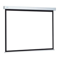 Projecta SlimScreen Electrol Instructions For Use Manual
