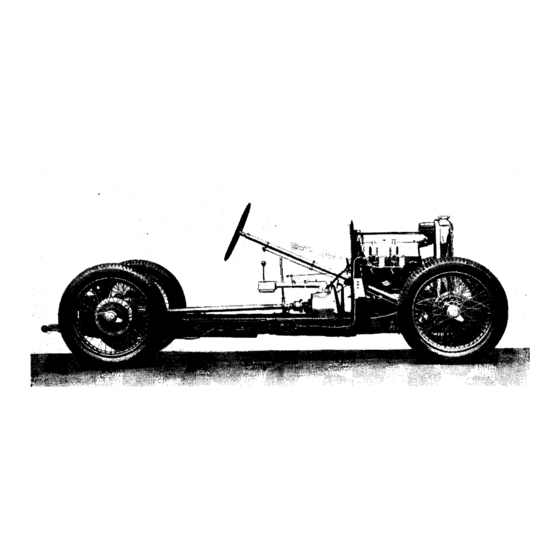 MG Midget J1 1933 Instruction Manual