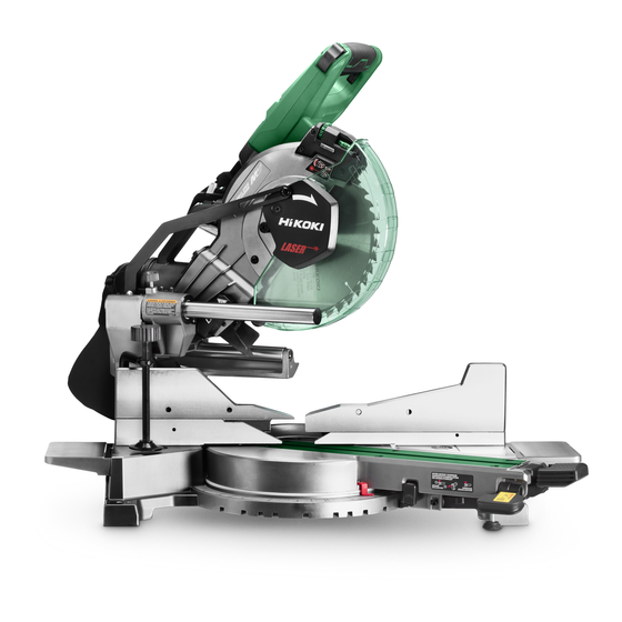 HIKOKI C 3610DRA Handling Instructions Manual