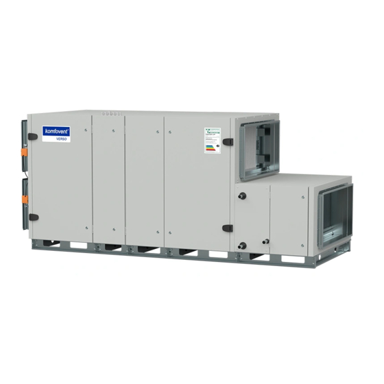 Komfovent VERSO PRO S Installation And Maintenance Service Manual