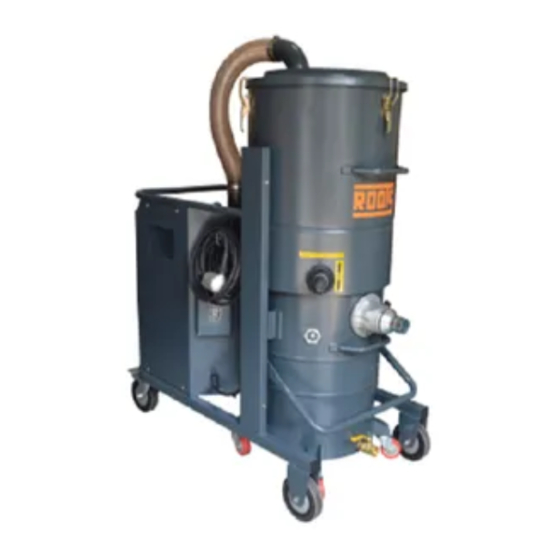 User Manuals: ROOTS 100 HD Industrial Vacuum Cleaner