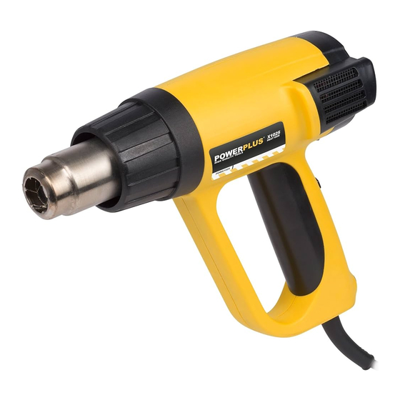 Powerplus POWX1025 Manual