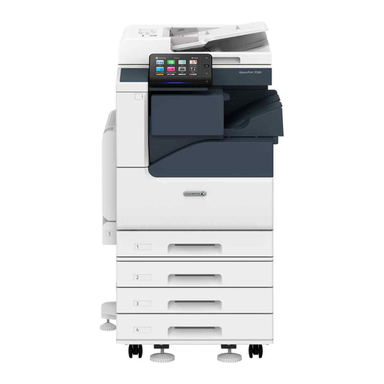 FujiFilm Apeos 3560 Quick User Manual