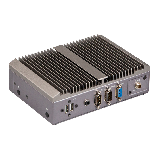 GIGAIPC QBiX-Pro-TGLA1135G7H-A2 Quick Start Manual