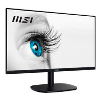 MSI PRO MP251P User Manual