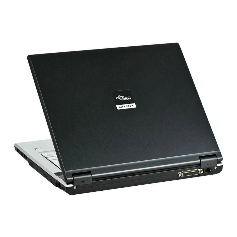 Fujitsu LifeBook E8310 Manuals