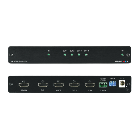 Kramer VM-4H2 User Manual