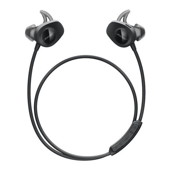 Bose SoundSport Owner's Manual