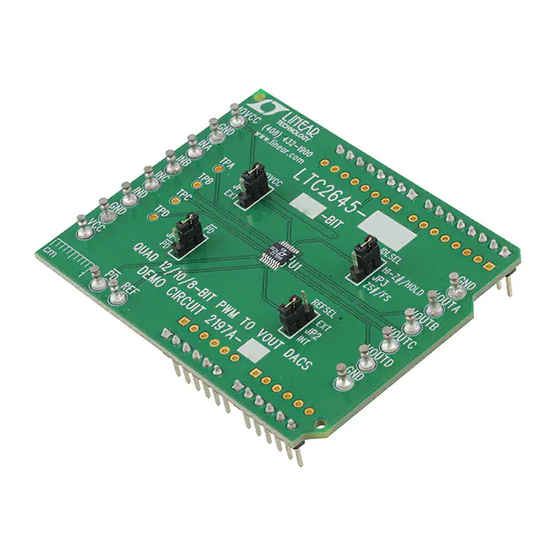 Linear Technology DC2197A Demo Manual