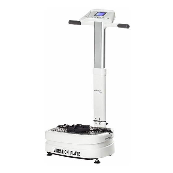 Skandika Fitness VIBRATION PLATE 1400 Assembly Instructions And User Manual