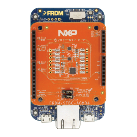 NXP Semiconductors FRDM-K64F-AGM04 Quick Reference