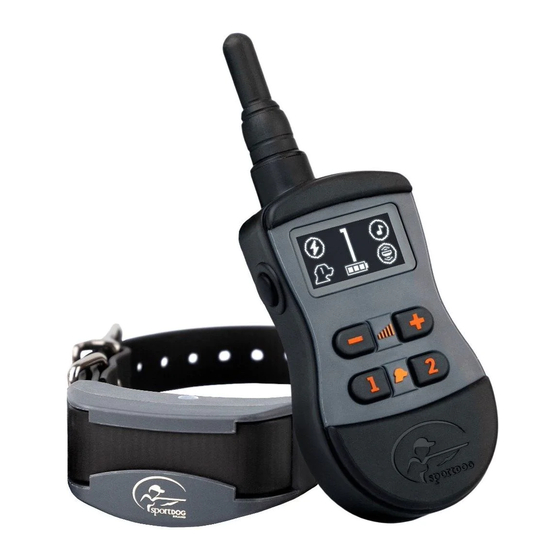 SportDOG SportTrainer 575 Quick Start Manual