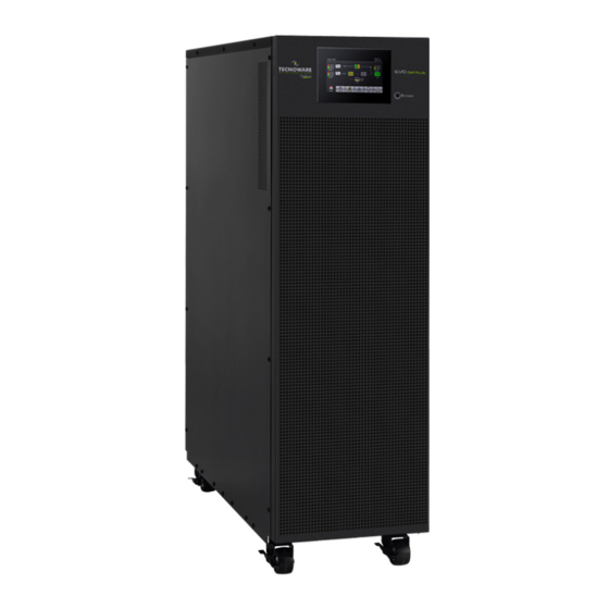 Tecnoware EVO DSP PLUS TT 10 KVA User Manual