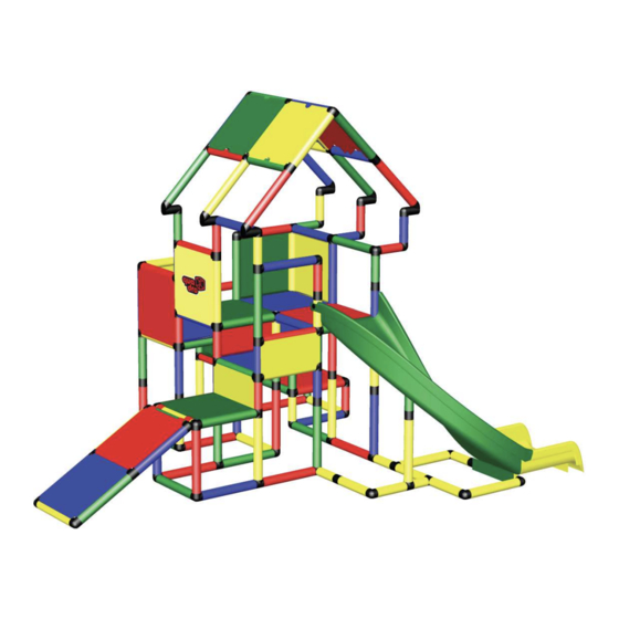 Quadro mdb Princess' Castle with Watchtower, Baby Slide and Curved Slide B0098 Manuals