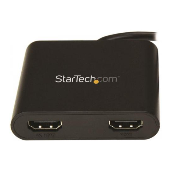 StarTech.com 8STUSB32HD2 Quick Start Manual