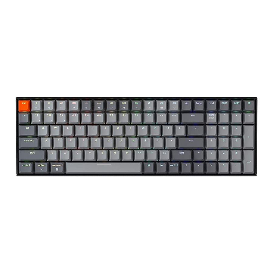 Keychron K4 Bluetooth Mechanical Keyboard Quick Start Guide