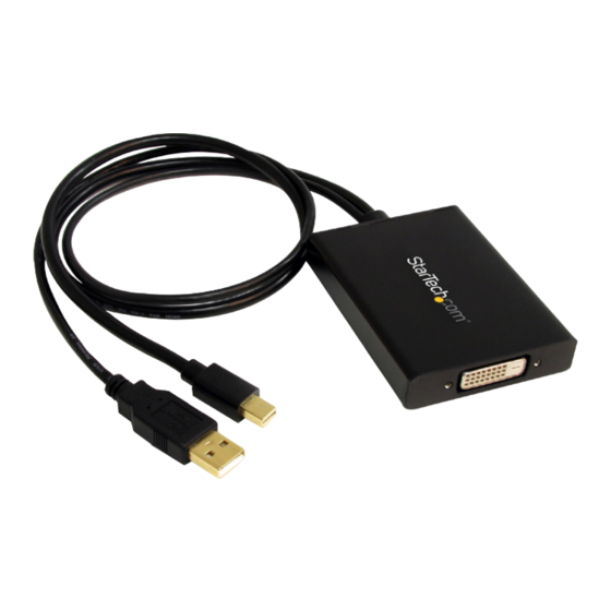StarTech.com MDP2DVID Quick Start Manual