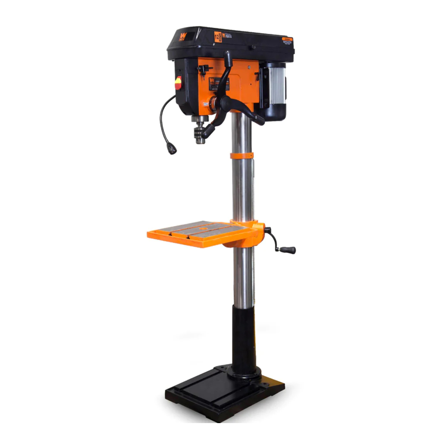 WEN 4227, 4227T - 13-Amp 17-Inch 12-Speed Drill Press Manual