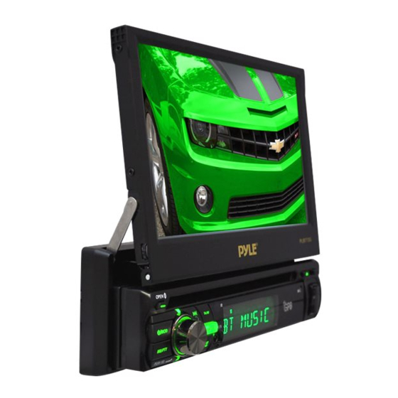 Pyle view PLBT72G Manual