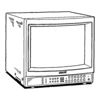 Sony Trinitron PVM-1341 Service Manual