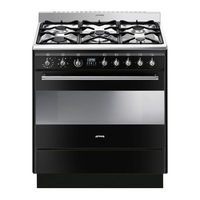 Smeg SUK81MBL5 Instructions For Installation And Use Manual