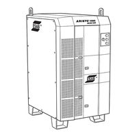 ESAB Aristo 1000 Instruction Manual