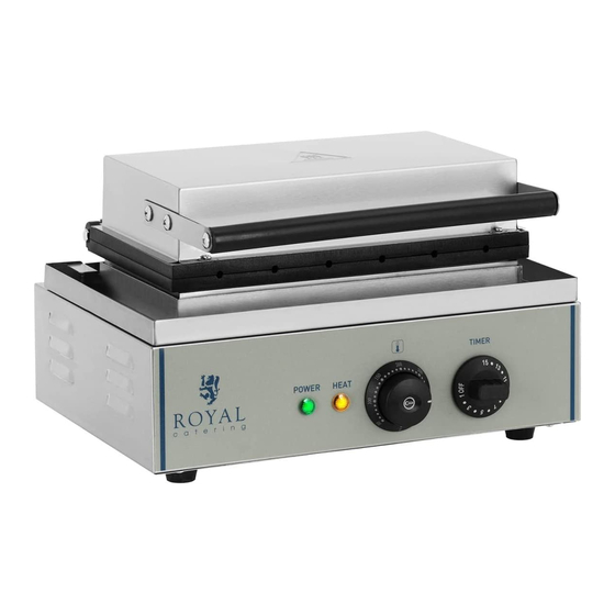 Royal Catering RCWM-1500-S User Manual
