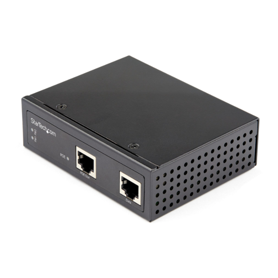 StarTech.com POEINJ1G90W Quick Start Manual