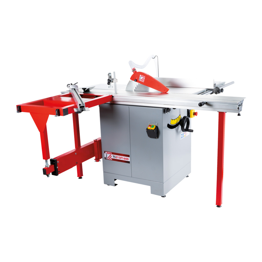 HOLZMANN MASCHINEN TS315F1600 User Manual
