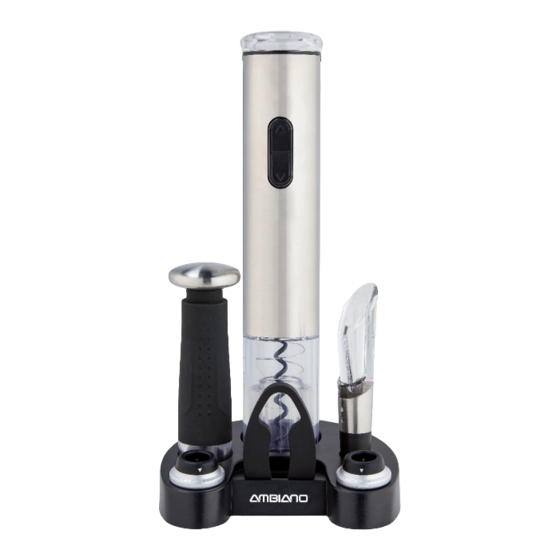 Ambiano MD10128 Quick Start Manual