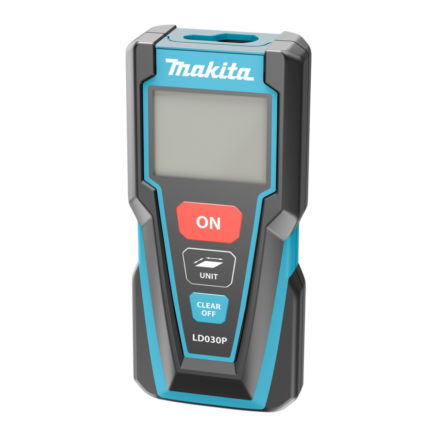 Makita LD030P - Laser Distance Meter Manual