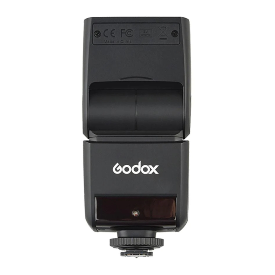 Godox TT350S - Thinklite TTL Camera Flash for Sony Manual | ManualsLib
