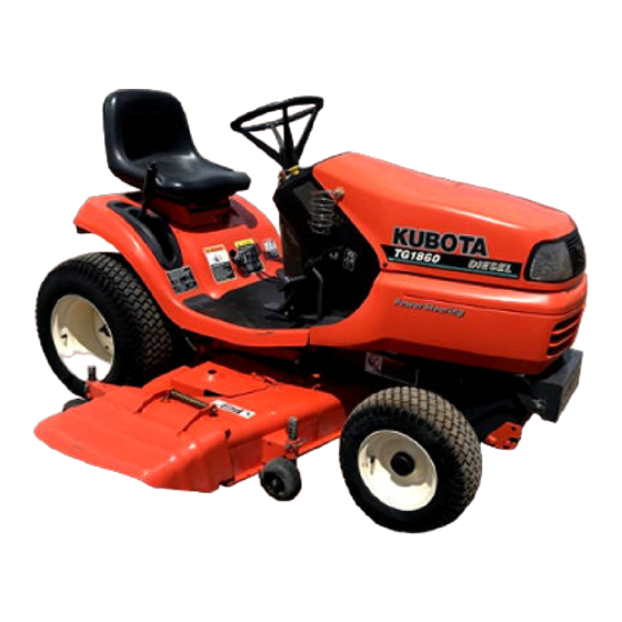 Kubota G1800 2ws Workshop Manual Pdf Download Manualslib