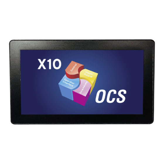 HORNER X10 User Manual
