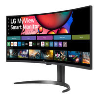 LG MyView 34SR65QC Quick Setup Manual