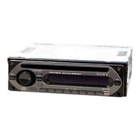Sony CDX-GT06 - Fm/am Compact Disc Player Service Manual
