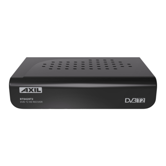 AXIL rt0420t2 User Manual