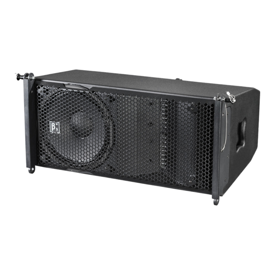 User Manuals: Beta Three X12x Line Array Speaker