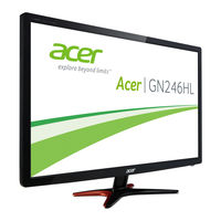 Acer GN246HL Manual