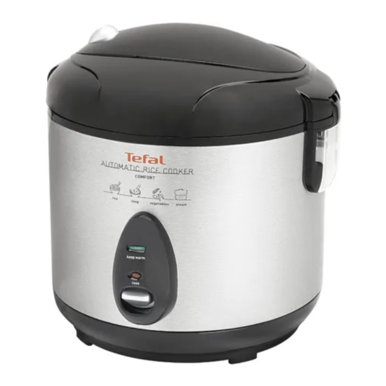TEFAL RK4008 COMFORT RICE COOKER Manual