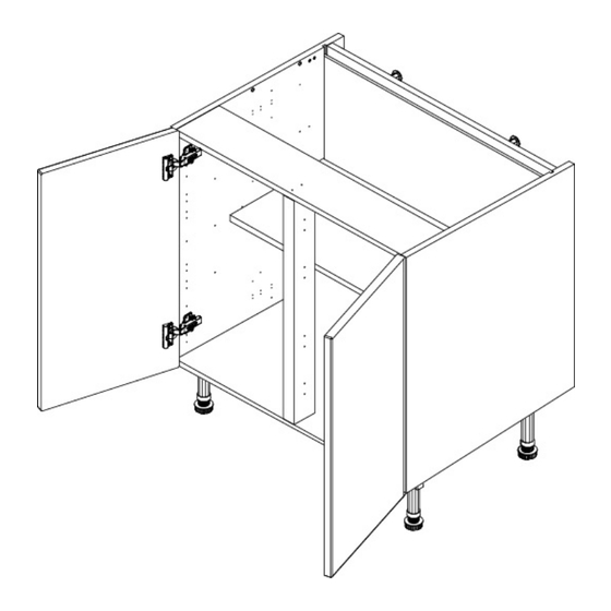Wren Kitchens Base Unit 700 Fittings Manual