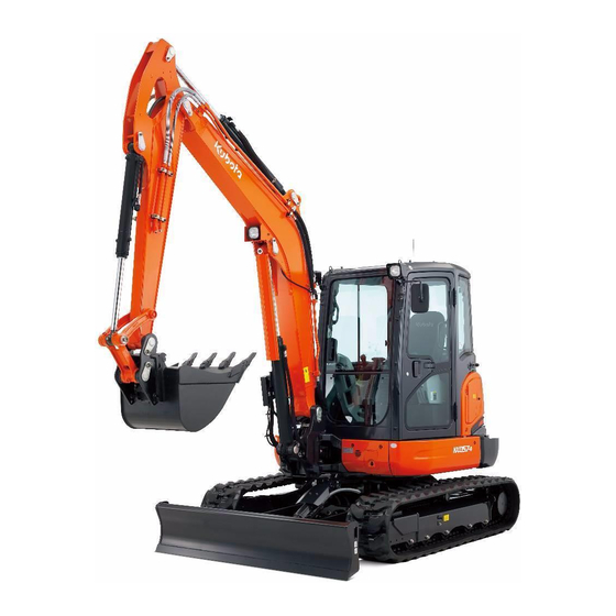 Kubota U48-4 Operation Instruction Manual