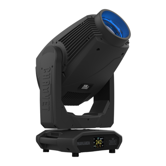 Chauvet Professional Maverick MK3 Profile Quick Reference Manual