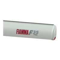 Fiamma F35 Pro Series Installation And Use Instructions Manual