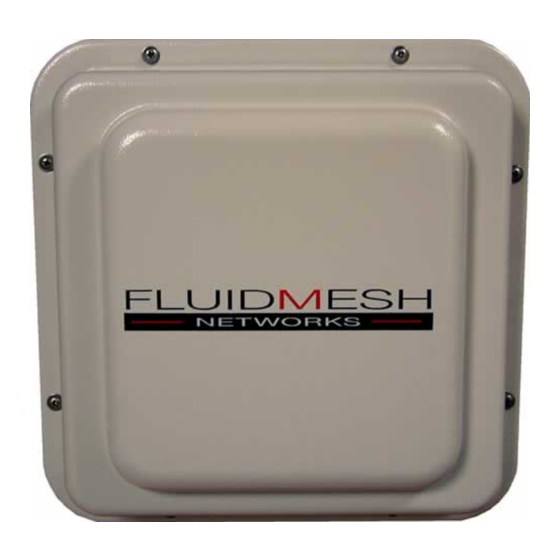 Fluidmesh 1100 Series User Manual