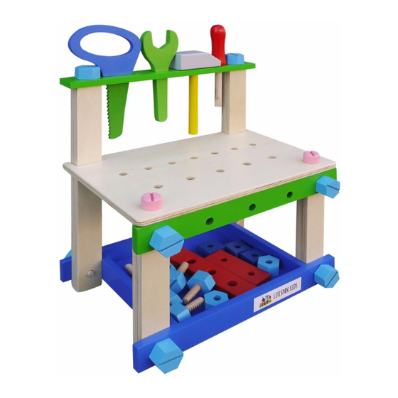 LifeSpan Kids WOODWORX JUNIOR WORKBENCH Manuals