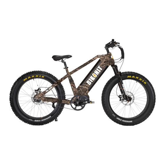 Bikonit Warthog MD 1000 Owner's Manual
